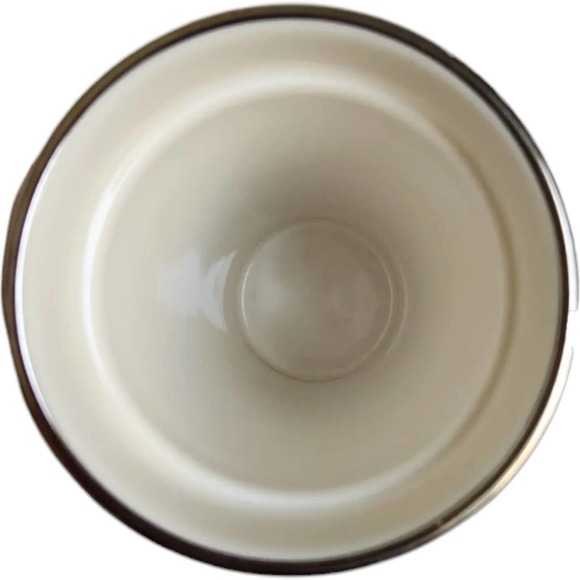 2014 Starbucks Dot Collection 12 oz Metallic Flecks Abstract Ceramic Tumbler Cup - Picture 5 of 6